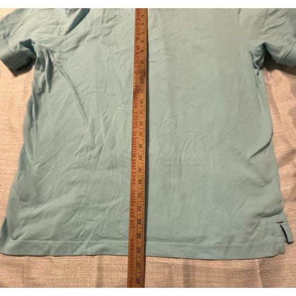 Nautica Mens Classic Fit Polo Blue Size Medium 100% Cotton - Picture 6 of 8